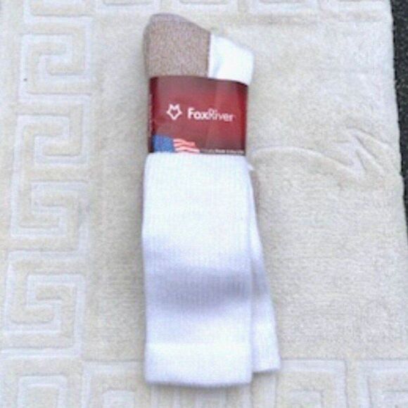 Socks . Wool . Mid-Calf Boot . Heavyweight . Size: Large . Fox River . #6804 L - Picture 1 of 4